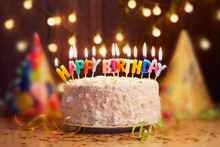 Birthday Cake Candles Free Stock Photo Public Domain Pictures