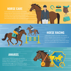 Poster - Horse Sport Banners