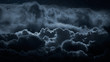 Leinwandbild Motiv Above the clouds at night