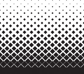 Wall Mural - Seamless halftone background