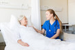 © Syda Productions - doctor or nurse visiting senior woman at hospital