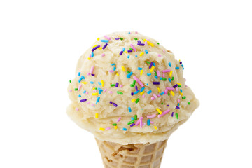 Canvas Print - ice cream with sprinkle