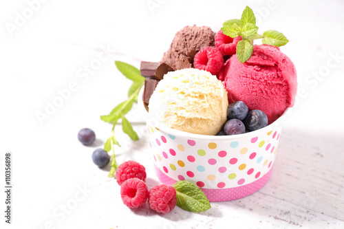 Obraz Dibond lody