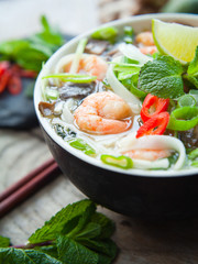 Sticker - vietnamese prawns soup pho