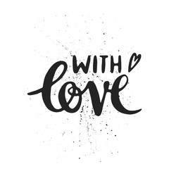 Lettering WITH LOVE