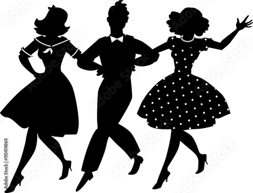 Black Vector Silhouette Of Three Young People In Vintage Clothes Walking Arm In Arm No White Objects Stock Vector Adobe Stock Black Vector Silhouette Of Three Young People In Vintage Clothes Walking Arm In Arm No White Objects Stock Vector Adobe Stock