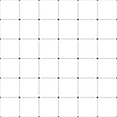Fototapete - Abstract grid, mesh pattern with plus symbols.