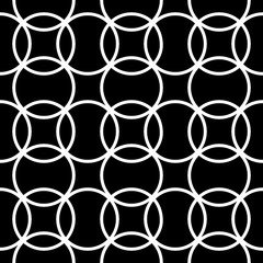 Fototapete - Geometric grid, mesh pattern with intersecting lines