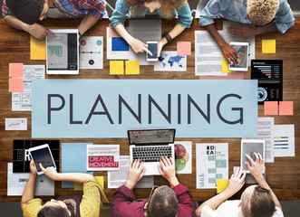 Sticker - Plan Planning Operations Solution Viosion Strategy Concept