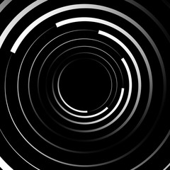 Aufkleber - Abstract circular element