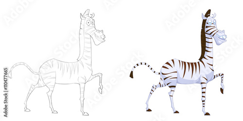 creative illustration and innovative art animal set sketch