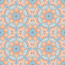 Seamless Pattern. Decorative Pattern In Beautiful Colors. Vector Illustration