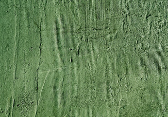 Green cement wall texture.