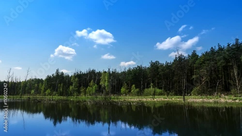Fotografía Polish landscape - timelapse