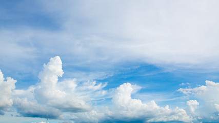 Wall Mural - cloud with blue sky