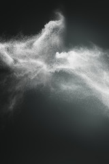 Abstract dust cloud design