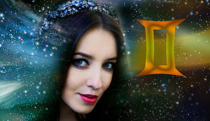 Gemini zodiac astrology woman