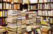 used books in second-hand bookshop