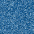 © photo-nuke - Floral seamless pattern with blue leaves.