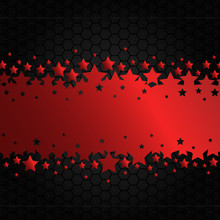 Red Background With Stars Free Stock Photo - Public Domain Pictures