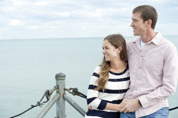 Wall Mural - Young Happy Couple