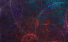 Multicolored Swirls Background