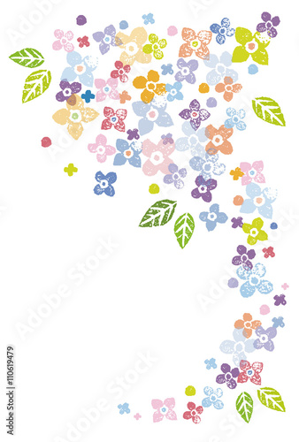 カラフルな花の飾りイラスト素材 Stock Vector Adobe Stock カラフルな花の飾りイラスト素材 Stock Vector Adobe Stock