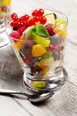 Wall Mural - Fruit salad mix