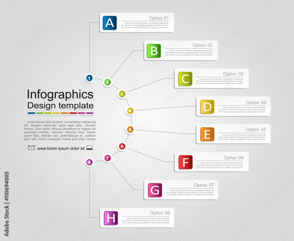 Infographic design template. Vector illustration.