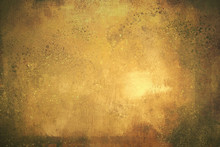 Digital Painting Of Gold Texture Background On The Basis Of Paint