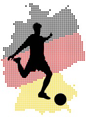 Sticker - Fussball - Deutschland 