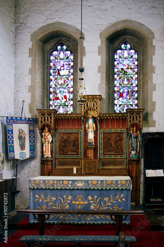 Fotografie, Obraz Vnitřní pohled na část St Swithun je Kostel East Grinstead