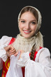© stas_80 - beautiful  smiling caucasian girl in russian folk costume