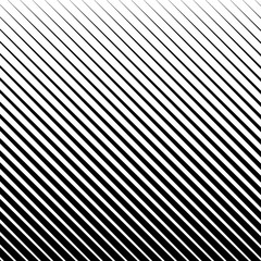 Fototapete - Slanting, diagonal straight lines abstract monochrome pattern, b
