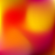 Abstract Gradient Blur Background With Red, Orange, Yellow And Maroon Colors For Deign Concepts, Wallpapers, Web, Presentations And Prints. Vector Illustration.