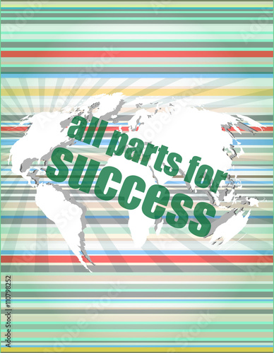 All Parts For Success Text On Digital Touch Screen Interface Vector Quotation Marks With Thin Line Speech Bubble Concept Of Citation Info Testimonials Notice Textbox Buy This Stock Vector And Explore