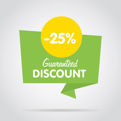 Wall Mural - badge isolated vector in flat design style. special offer badge or label.