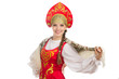 © stas_80 - beautiful  smiling russian girl in folk costume