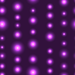 Wall Mural - LED lights on purple / violet seamless background