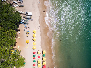 Poster - Top View of a beach in Bahia, Brazil