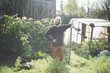© Connect Images - Young man in garden, portrait