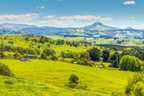 Hill view farm rural area