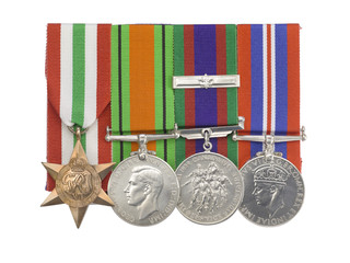 close-up shot of silver and bronze medals.