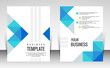 Brochure flyer design template vector