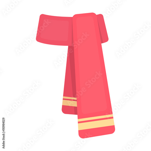 Fotografie, Obraz Scarf icon of vector illustration for web and mobile