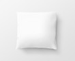 © Alexandr Bognat - Blank white pillow case design mockup, isolated, clipping path, 3d illustration
