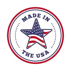 Wall Mural - made in the usa design 