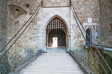 Stone Bridge In Medieval Kreuzenstein Castle In Leobendorf Villa