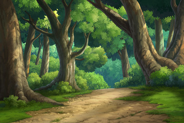 Wall Mural - background for jungle and natural