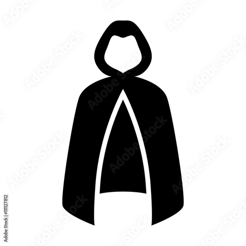 Invisibility cloak or mantle flat icon for games and websites - Buy ...